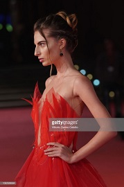FESTA DI ROMA 13 - Sul red carpet sfila la modella e blogger Nicole Macchi