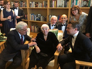 CANNES 72 - Leonardo DiCaprio incontra Lina Wertmuller