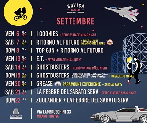 BOVISA DRIVE-IN - Settembre con Paramount e MovieWeek