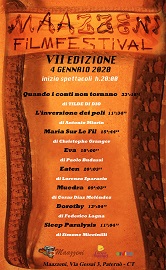 MAAZZENI FILM FESTIVAL 7 - Il 4 gennaio 2020 a Paterno'