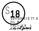 SOTTODICIOTTO 21 - Spostamento del festival al prossimo autunno
