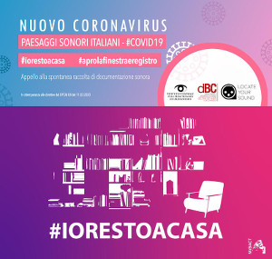 CORONAVIRUS - I suoni dell'isolamento