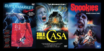 HORROR IN DVD - Tre Titoli con Spaghetti Pictures