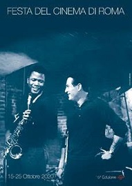 FESTA DEL CINEMA DI ROMA 15 - Sul manifesto Sidney Poitier e Paul Newman
