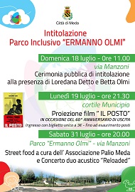 IL PARCO OLMI - Meda ricorda il regista a 60 anni dall'uscita di 