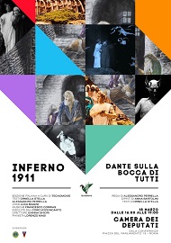 DANTE ALIGHIERI - Il 18 marzo alla Camera ospite Alessandro Perrella