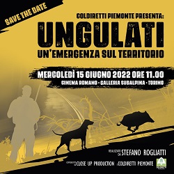 UNGULATI - Anteprima a Torino il 15 giugno