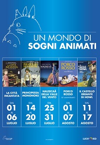 UN MONDO DI SOGNI ANIMATI - I capolavori di Miyazaki tornano al cinema dal 1 luglio