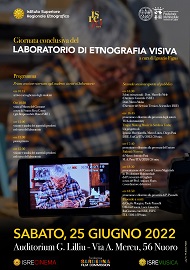 LABORATORIO DI ETNOGRAFIA VISIVA - Nella giornata conclusiva tre le proiezioni allAuditorium Lilliu di Nuoro