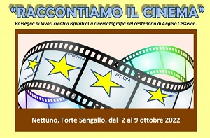 RACCONTIAMO IL CINEMA - Dal 2 al 9 ottobre a Nettuno