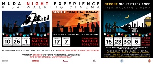 WALKING CINEMA EXPERIENCE - A Pisa a Natale e Capodanno
