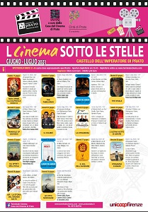 CINEMA AL CASTELLO PRATO 2023 - Dal 17 giugno al 7 Settembre