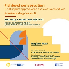 VENEZIA 80 - Il 2 settembre Fishbowl Conversation