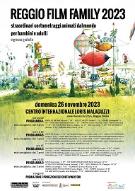 REGGIO FILM FESTIVAL 22 - Il 26 novembre appuntamento con il Reggio Film Family