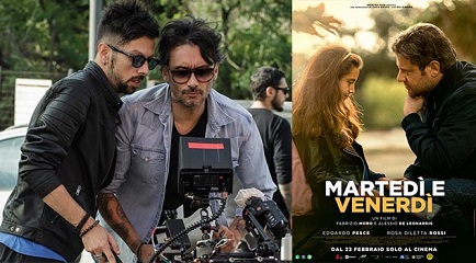MARTEDI' E VENERDI' - Fabrizio Moro e il cast al cinema Lux Aprilia