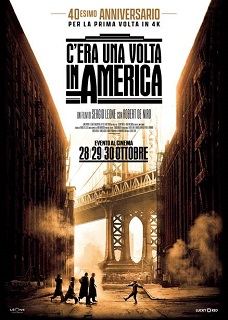 CERA UNA VOLTA IN AMERICA - Evento al cinema il 28, 29 e 30 ottobre