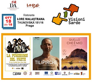 VISIONI SARDE NEL MONDO - Tre cortometraggi della rassegna saranno presentati il 18 ottobre dalla Società Dante Alighieri di Praga