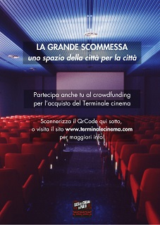 CASA DEL CINEMA DI PRATO - Annuncia lacquisto dei locali del Terminale Cinema e il lancio di una campagna di crowdfunding per sostenere limpegno finanziario  e i prossimi investimenti