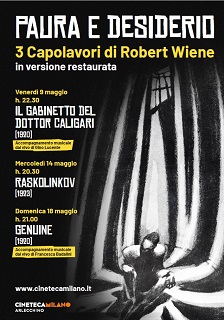 PAURA E DESIDERIO - Tre capolavori di Robert Wiene allArlecchino di Cineteca Milano