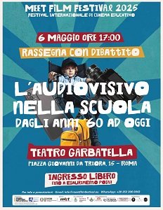 MEET FILM FESTIVAL 7 - Il 6 maggio un incontro sui 50 anni di cinema scolastico