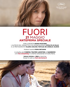 FUORI - Anteprima speciale il 21 maggio in diretta dal Cinema Teatro Ariston di Sanremo