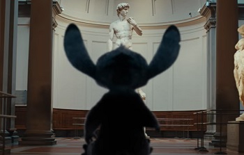 LILO & STITCH - Stitch incontra il David di Michelangelo