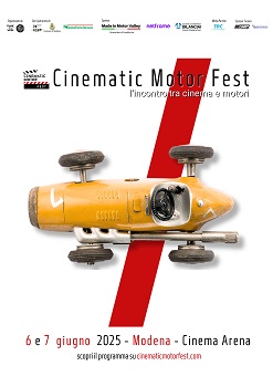 CINEMATIC MOTOR FEST 2025 - Il 6 e 7 giugno a Modena