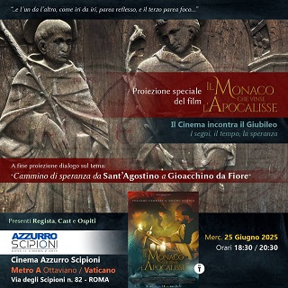 IL MONACO CHE VINSE L'APOCALISSE - Due proiezioni speciali a Roma del film su Gioacchino da Fiore