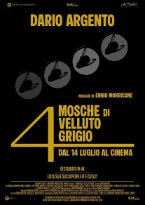 4 MOSCHE DI VELLUTO GRIGIO - Dal 14 luglio torna al cinema