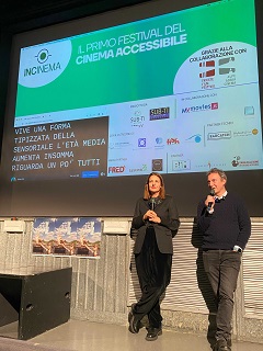 INCINEMA OUTSIDE - Celebra l'entrata in vigore della nuova Direttiva Europea che rende obbligatoria laccessibilit dei prodotti culturali sui media audiovisivi