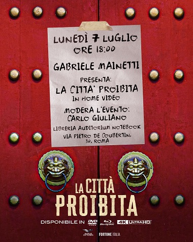 LA CITT PROIBITA - L'home video presentato luned 7 luglio a Roma