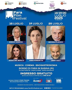 FARA FILM FESTIVAL 6 - Dal 18 al 20 luglio nel borgo di Fara in Sabina