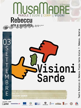 FESTIVAL MUSAMADRE 5 - Il 3 settembre in programma i cortometraggi di Visioni Sarde