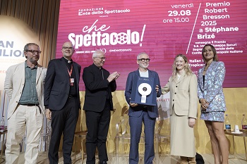 VENEZIA 82 - Stphane Briz ha ricevuto il Premio Robert Bresson