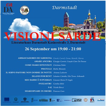 VISIONI SARDE NEL MONDO - Il 26 settembre la rassegna far tappa a Darmstadt