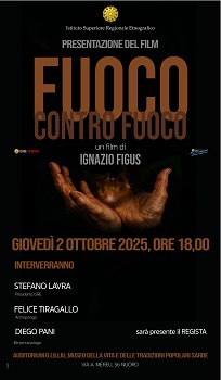FUOCO CONTRO FUOCO - Anteprima il 2 ottobre a Nuoro
