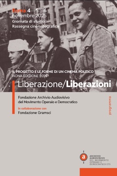 LIBERAZIONE / LIBERAZIONI - Dal 4 al 6 novembre la rassegna cinematografica a Roma