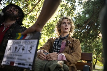 FRULEIN PER CASO - Al termine le riprese del film della collana 