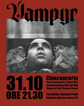 TERMINALE CINEMA PRATO - Per Halloween il cineconcerto 