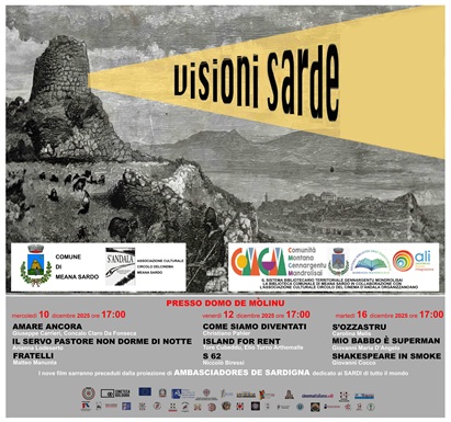 VISIONI SARDE NEL MONDO - Tre serate a Meana Sardo