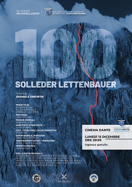 100 SOLLEDER LETTENBAUER - Il 15 dicembre proiezione al Cinema Dante di Mestre