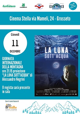 LA LUNA SOTT'ACQUA - L'11 dicembre proiezione al Cinema Stella di Grosseto
