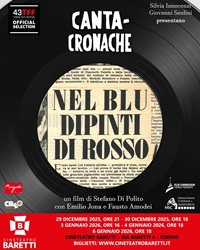 NEL BLU DIPINTI DI ROSSO - Nuove proiezioni al CineTeatro Baretti