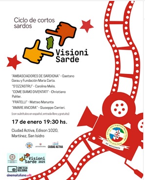 VISIONI SARDE NEL MONDO - Il nuovo anno della rassegna parte dall'Argentina