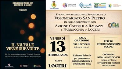 IL NATALE VIENE DUE VOLTE - Venerd� 13 febbraio a Loceri