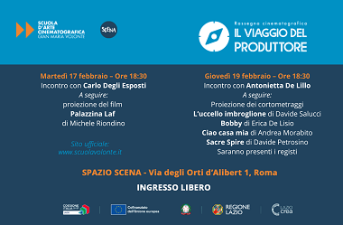 IL VIAGGIO DEL PRODUTTORE - Doppio appuntamento con Carlo Degli Esposti e Antonietta De Lillo