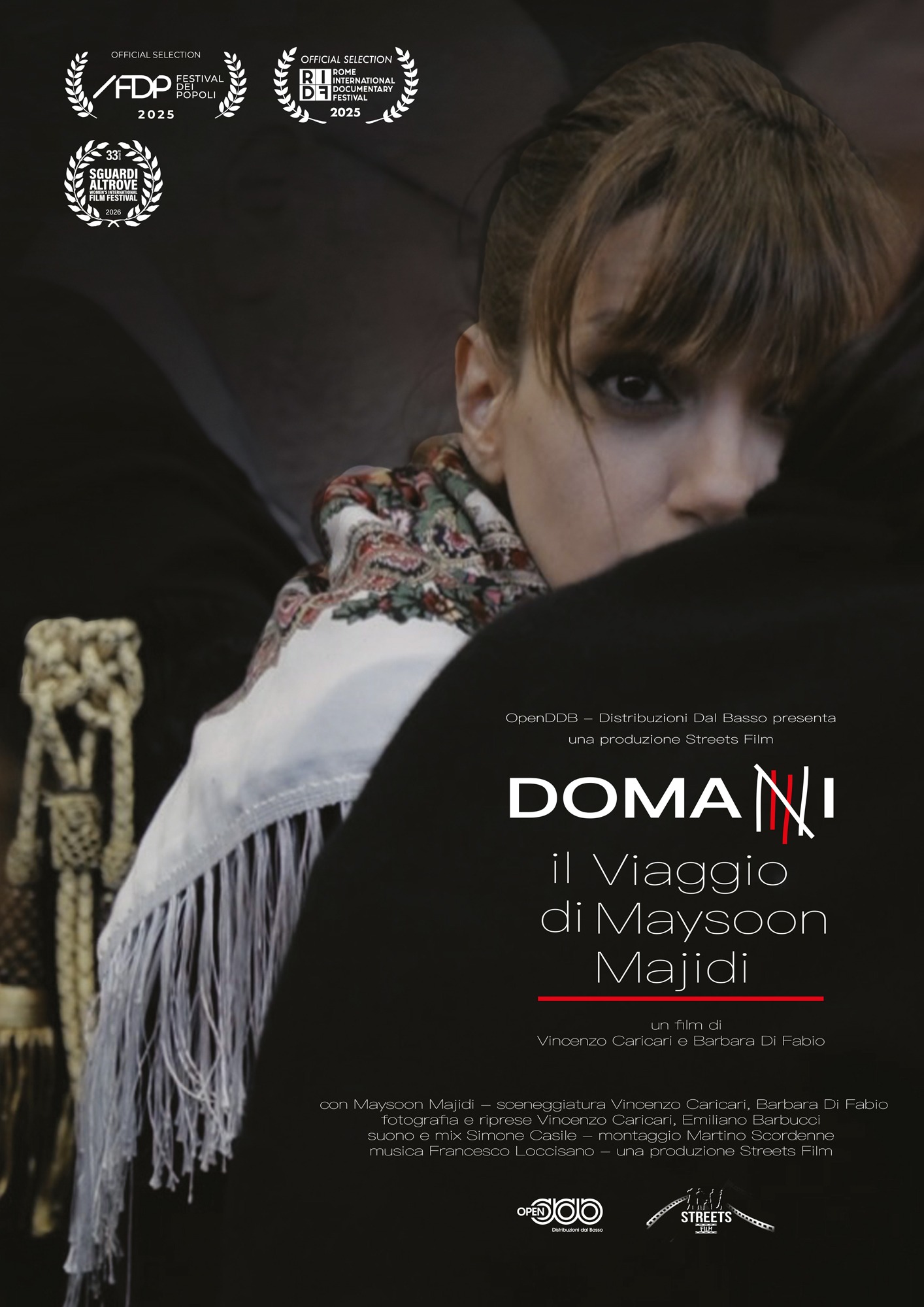 DOMANI. IL VIAGGIO DI MAYSOON MAJIDI - Al cinema dal 26 marzo