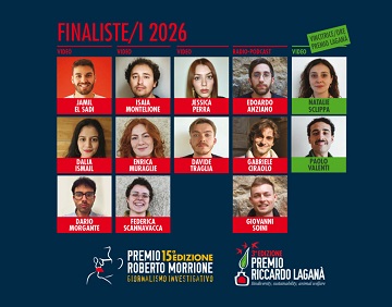 PREMIO ROBERTO MORRIONE 15 - Presentati in Rai i team finalisti del Premio Morrione e il team vincitore del Premio Lagan�