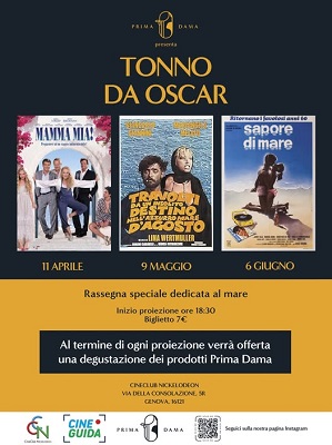 TONNO DA OSCAR - La rassegna al Cineclub Nickelodeon di Genova