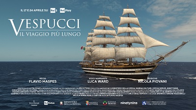VESPUCCI, IL VIAGGIO PIU' LUNGO - Il 17 e 24 aprile in prima serata su Rai 3